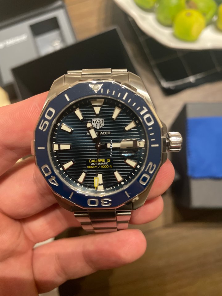 TAG Heuer Aquaracer 300M Mens watch Unisex Automatic Steel WAY201B.FT6150 7