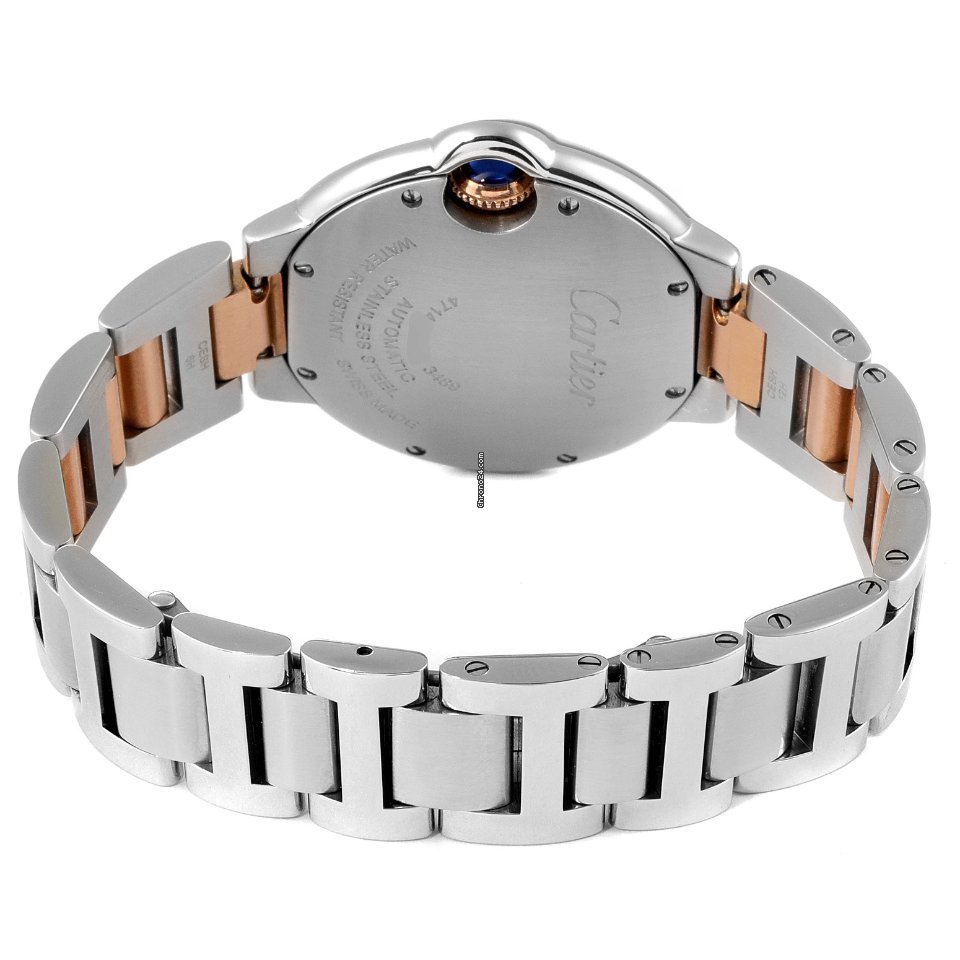 Cartier Ballon Bleu 33mm Womens watch Automatic Steel W6920098 7