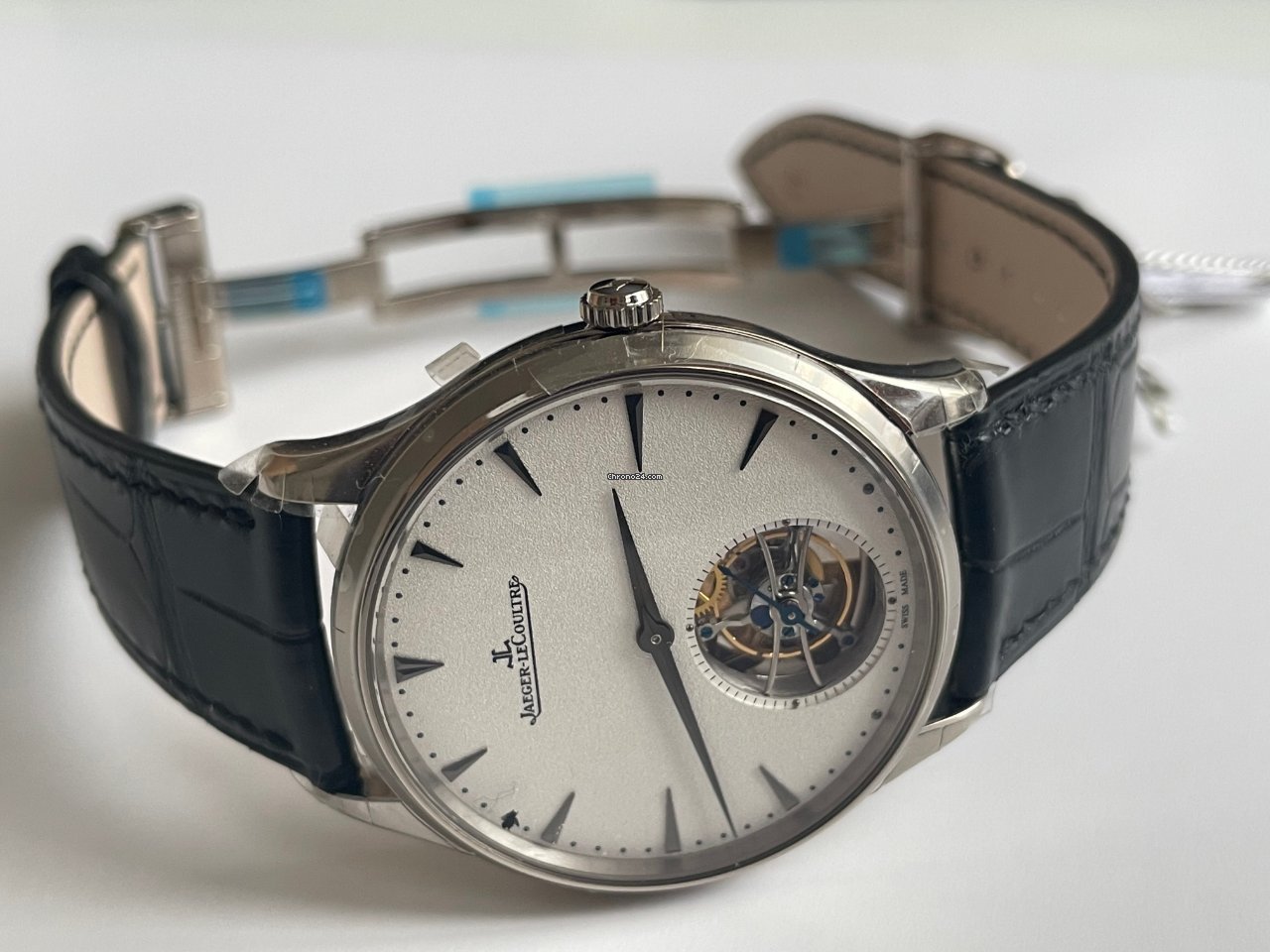 Jaeger-LeCoultre Master Ultra Thin Tourbillion Mens watch Unisex Automatic White gold Q1323420 7