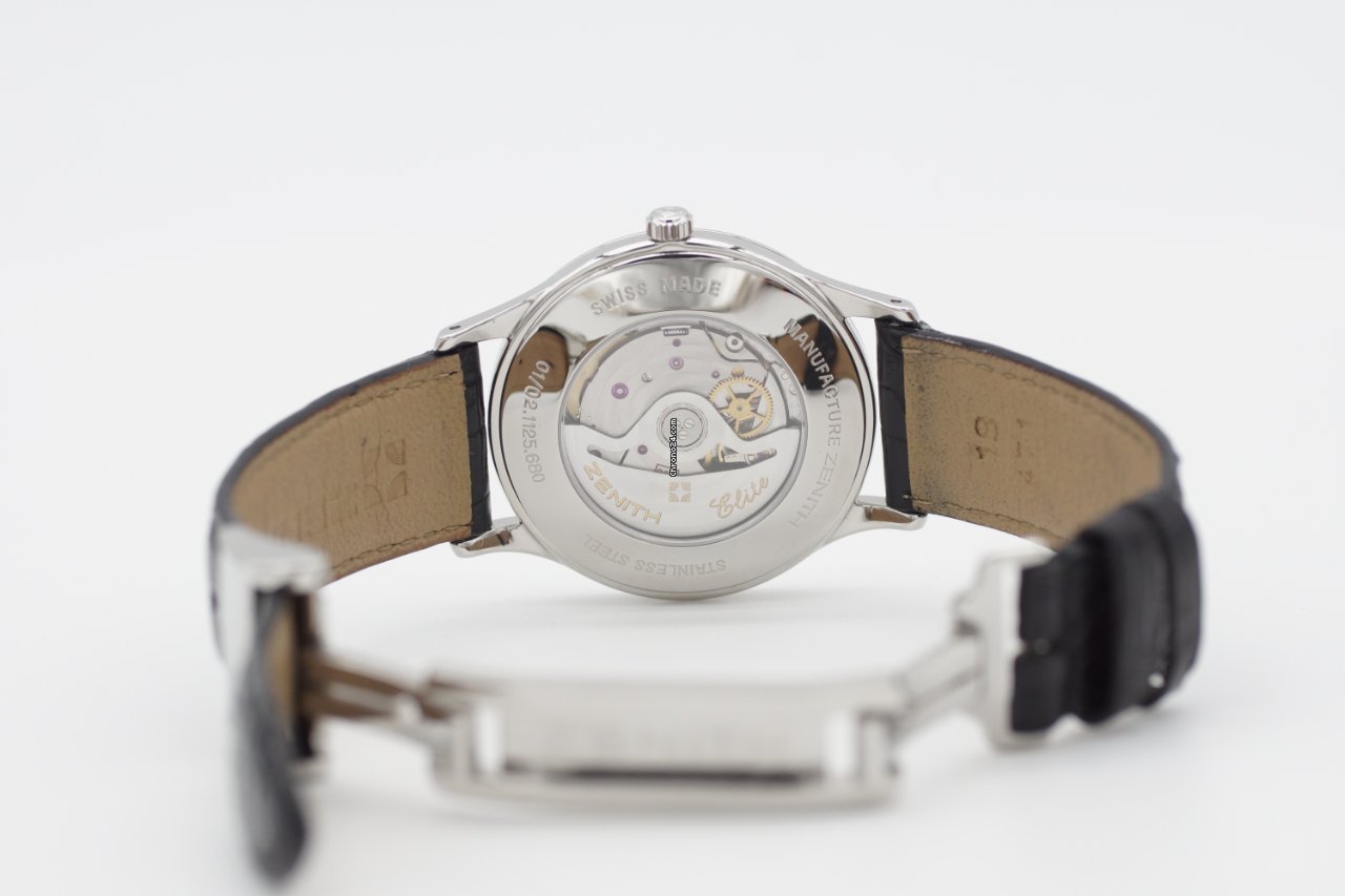 Zenith Mens watch Unisex Automatic Steel 01 1125.680 	01 02.1125.680 7