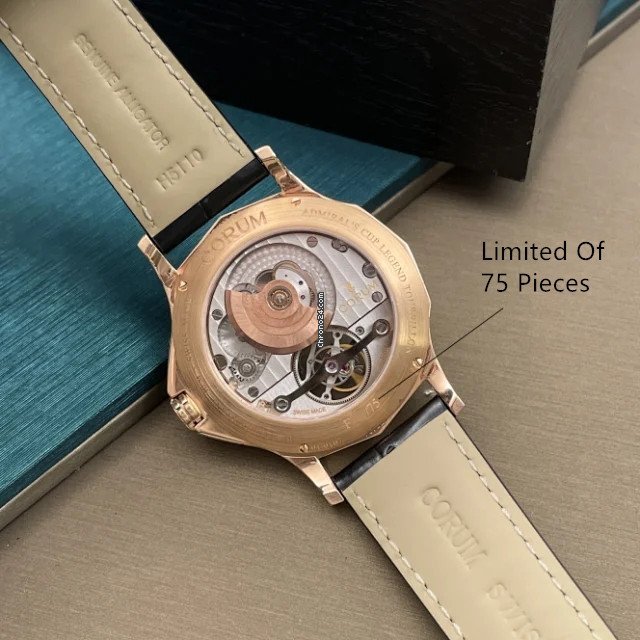 Corum Admirals Cup Legend 42 Mens watch Unisex Automatic Rose gold 029.101.55 0002 FH12 7