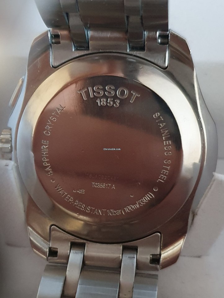 Tissot Couturier Mens watch Unisex Quartz Steel T035.617.11.051.00 7