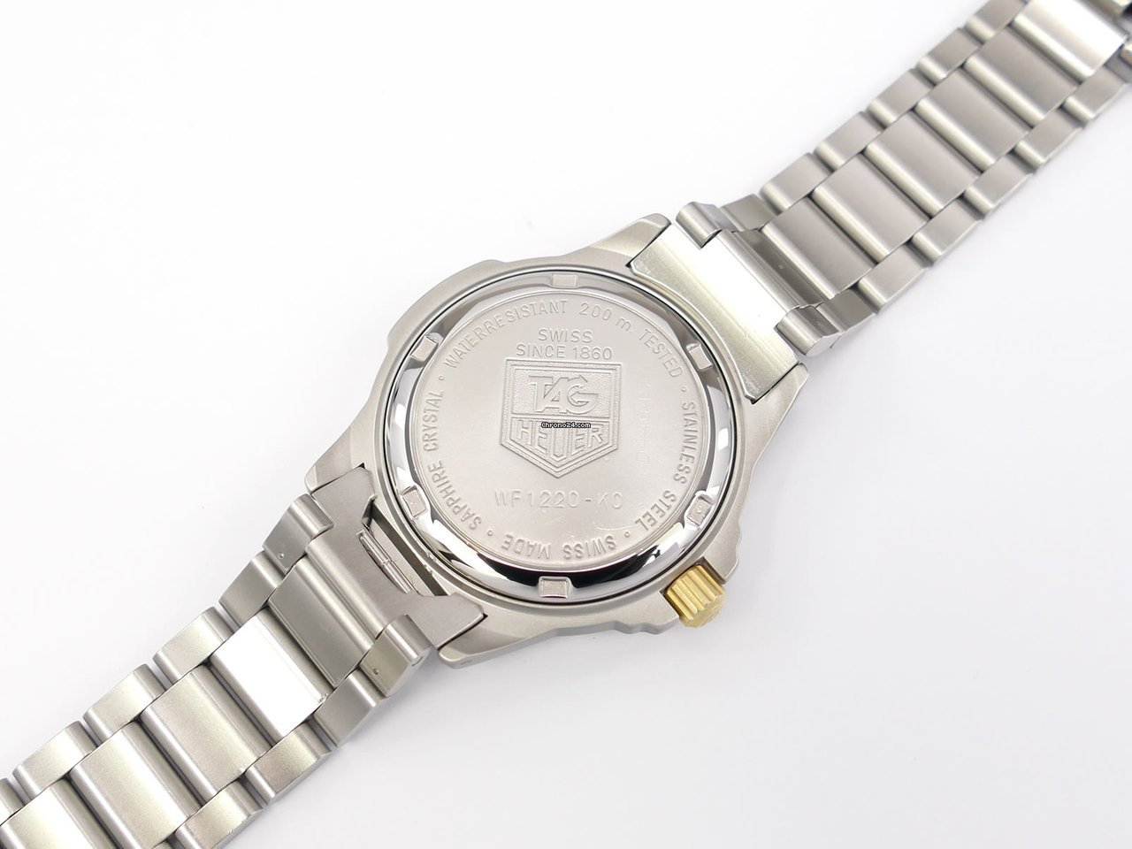 TAG Heuer Mens watch Unisex Quartz Gold Steel WF1220-K0 7