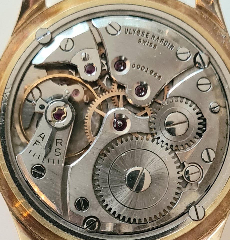 Ulysse Nardin Mens watch Unisex Manual winding Yellow gold 6034-13 7