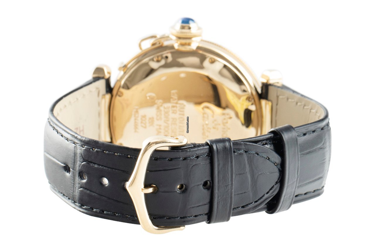 Cartier Pasha Mens watch Unisex Automatic Yellow gold 1027 7