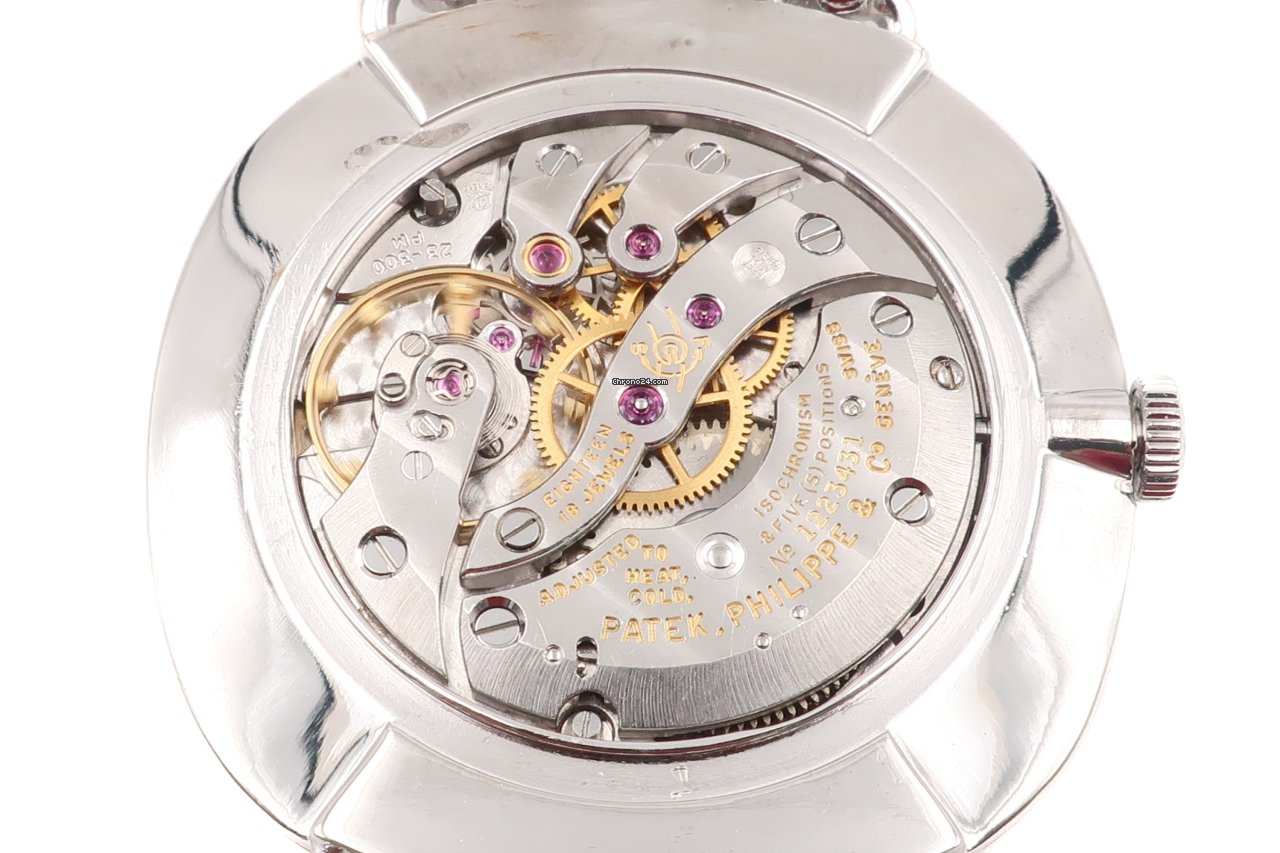 Patek Philippe Golden Ellipse Mens watch Unisex Manual winding White gold 3644 2 7