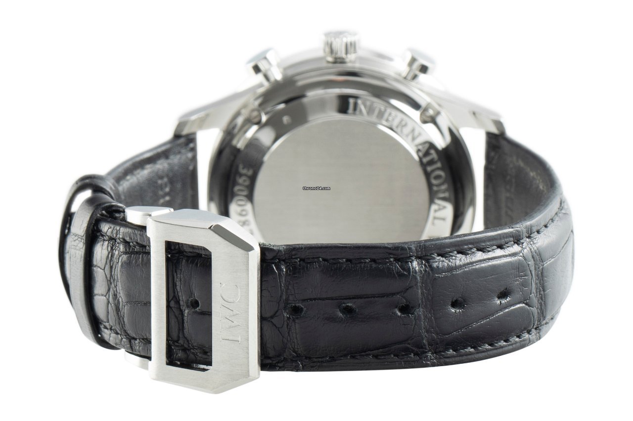 IWC Portuguese Chronograph Mens watch Unisex Automatic Steel IW3714 7