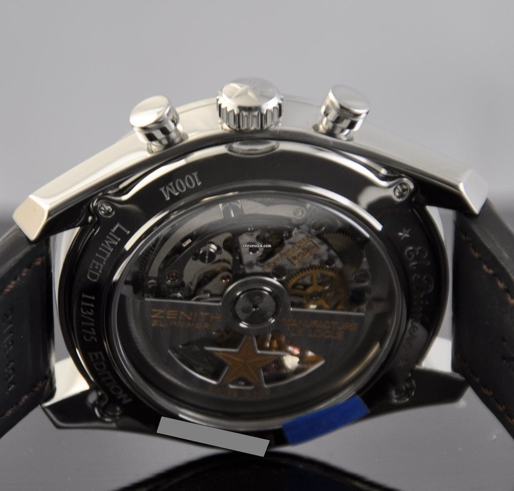 Zenith El Primero Chronomaster Mens watch Unisex Automatic Steel 03.2080.4023 01.C494 7