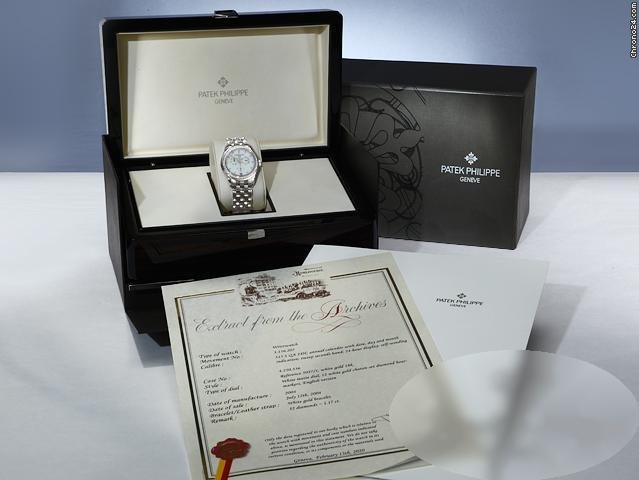 Patek Philippe Annual Calendar Mens watch Unisex Automatic White gold 5037 7