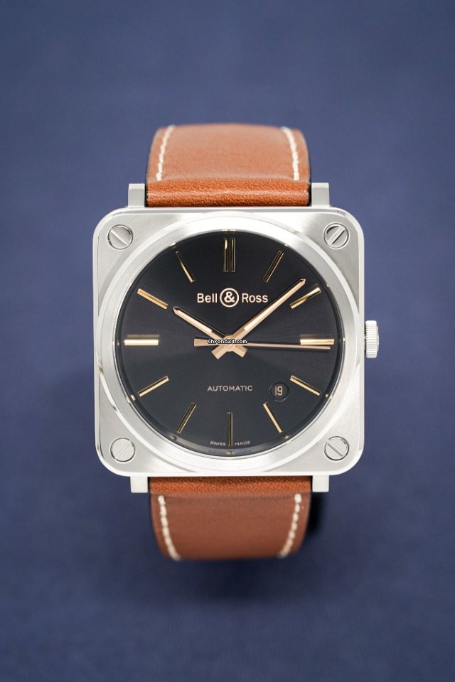 Bell & Ross BR S Automatic Steel BRS92.ST.G.HE.SCA 7