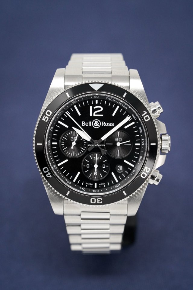 Bell & Ross BR V3 Automatic Steel BRV394.BL.ST.SST 7