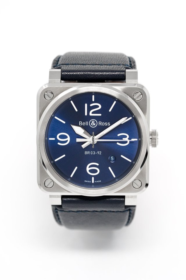 Bell & Ross BR 03-92 Steel Automatic Steel BR0392.BLU.ST.SCA 7