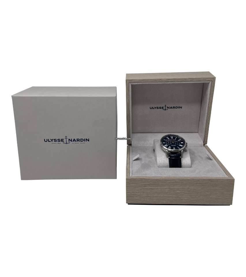 Ulysse Nardin Marine Torpilleur Mens watch Unisex Manual winding Steel 1533-320LE-3A-175 1B 7