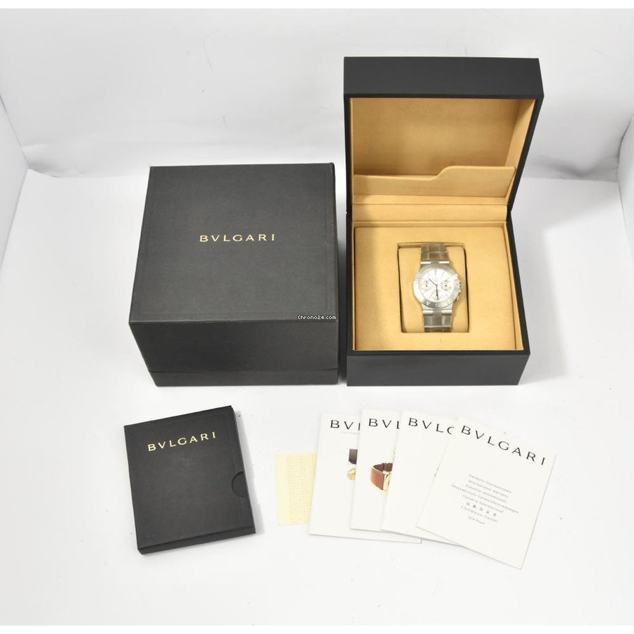 Bulgari Diagono Mens watch Unisex Automatic White gold CHW35G AUTO 7