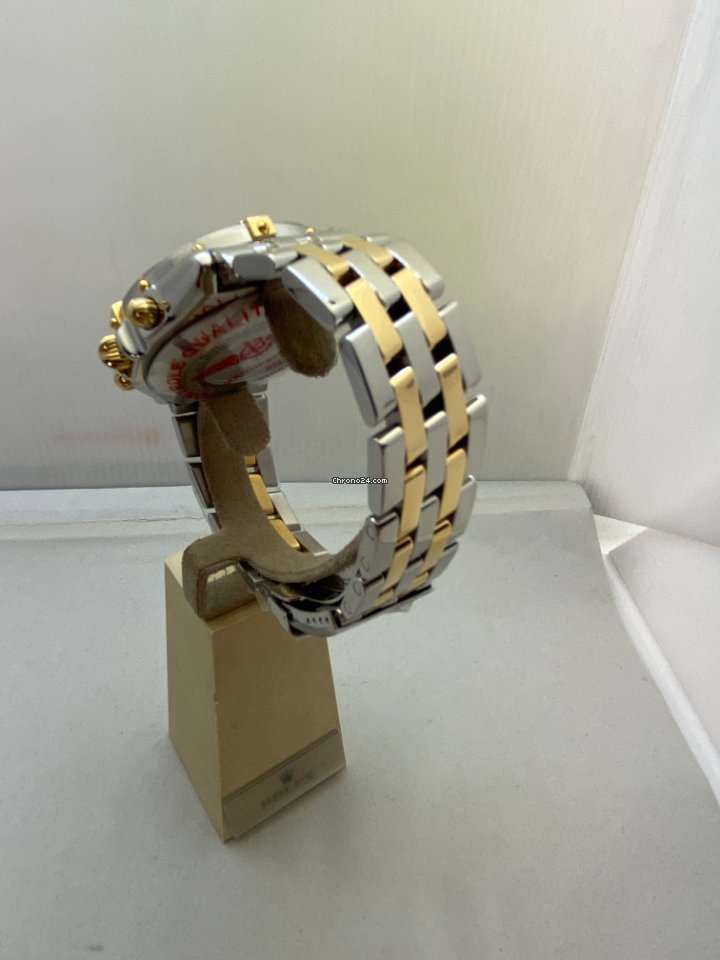 Breitling Crosswind Racing Mens watch Unisex Automatic Gold Steel B13055 7