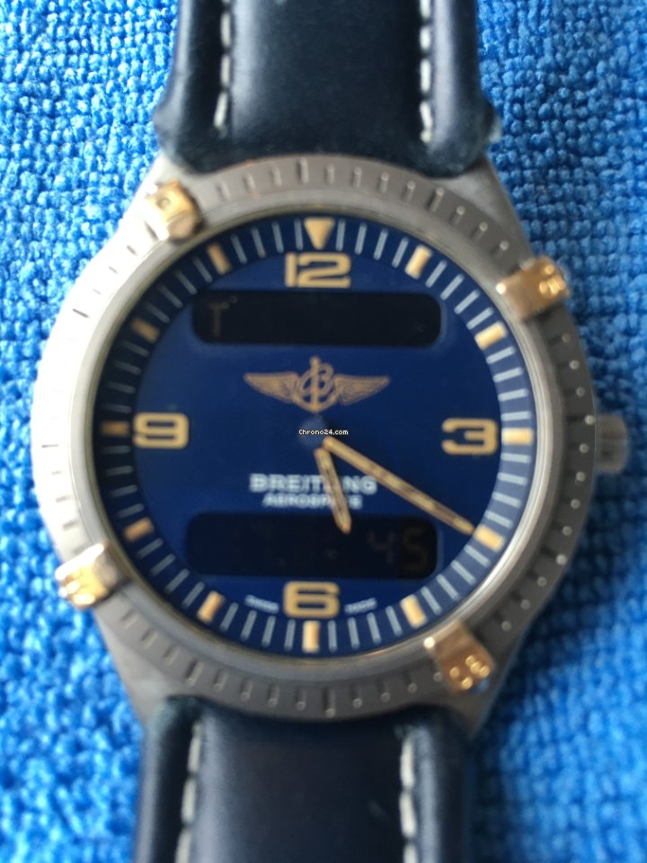 Breitling Aerospace Mens watch Unisex Quartz Titanium F56059L 7