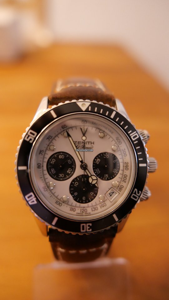 Zenith El Primero Mens watch Unisex Automatic Steel 01.0040.400 De Luca 7