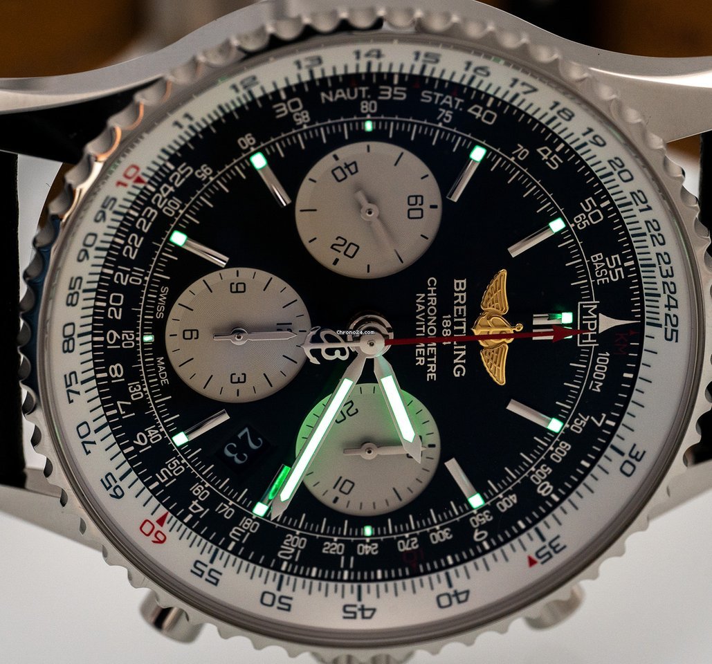Breitling Navitimer 01 Mens watch Unisex Automatic Steel AB012012 BB01 7