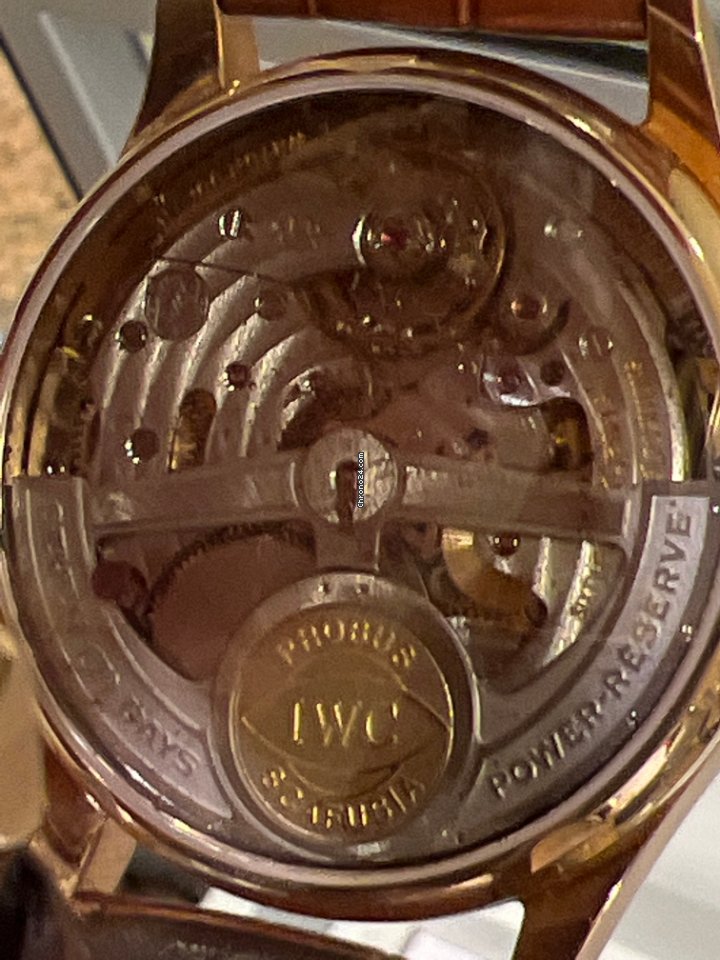 IWC Portuguese Perpetual Calendar Mens watch Unisex Automatic Rose gold IW502213 7