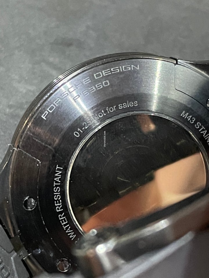 Porsche Design Flat Six Mens watch Unisex Automatic Steel P6350 7