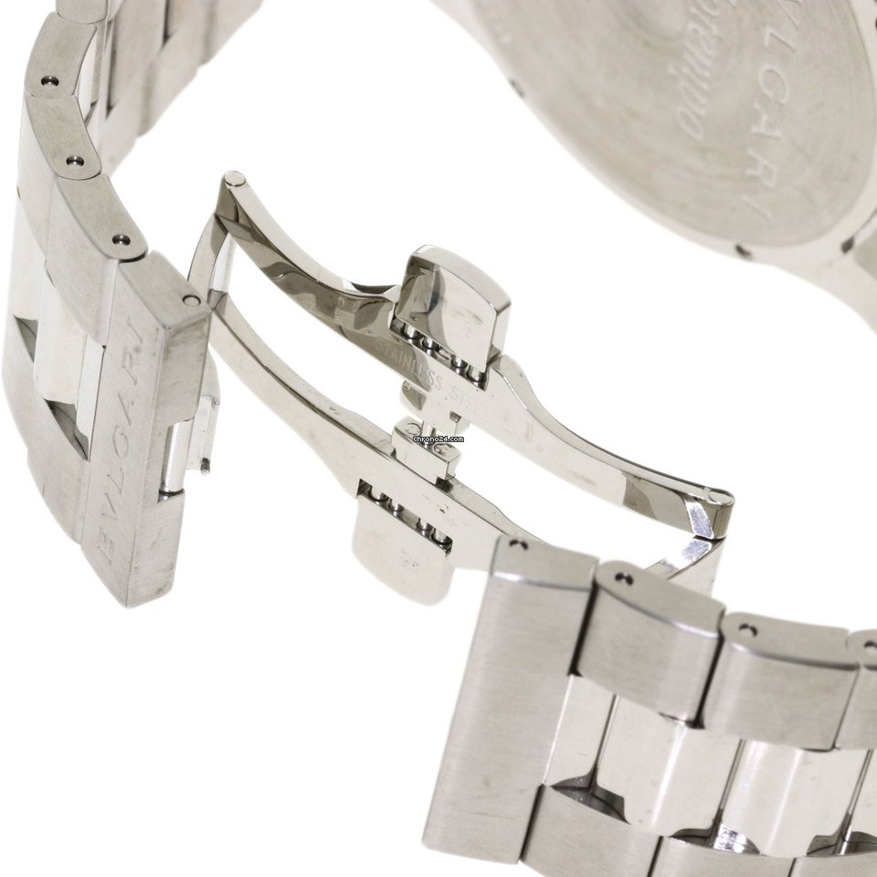 Bulgari Mens watch Unisex Quartz Steel ST44SS 7