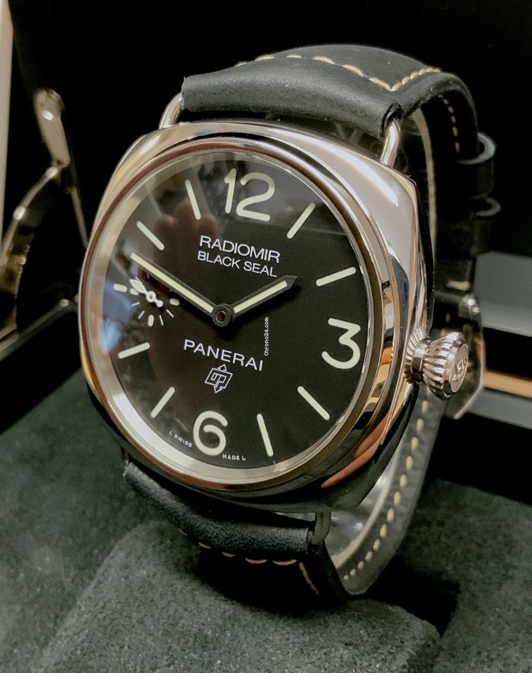 Panerai Radiomir Black Seal Mens watch Unisex Manual winding Steel PAM 00754 7