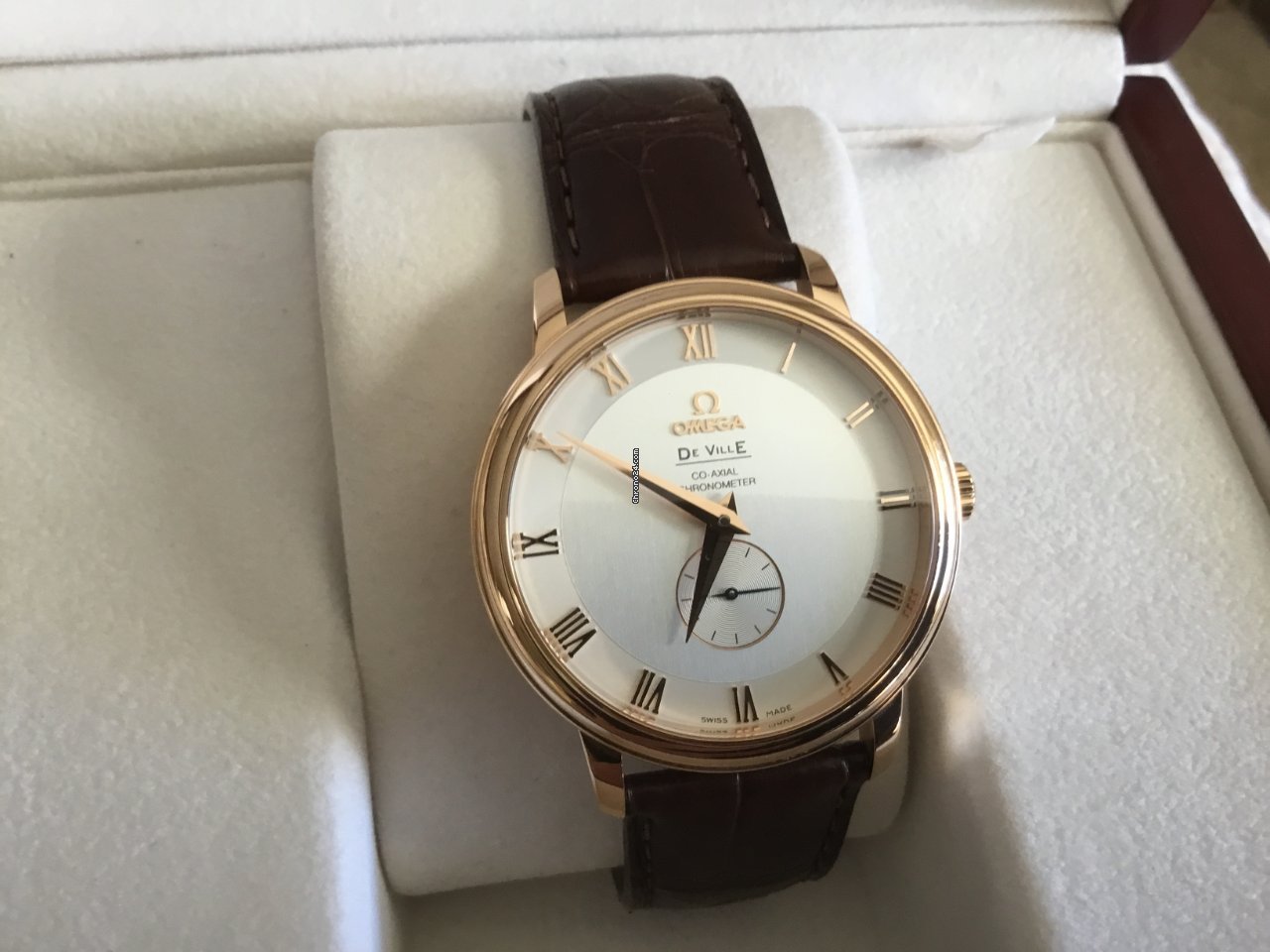 Omega De Ville Prestige Mens watch Unisex Automatic Rose gold 4614.30.02 7