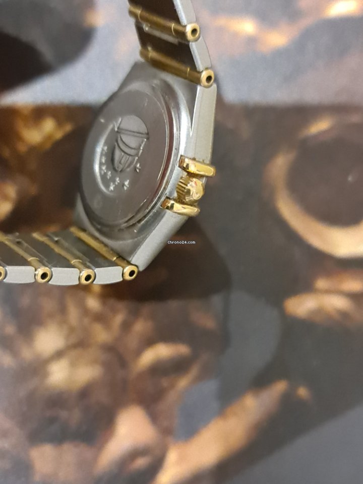 Omega Constellation Ladies Womens watch Quartz Gold Steel 1202.30.00 7