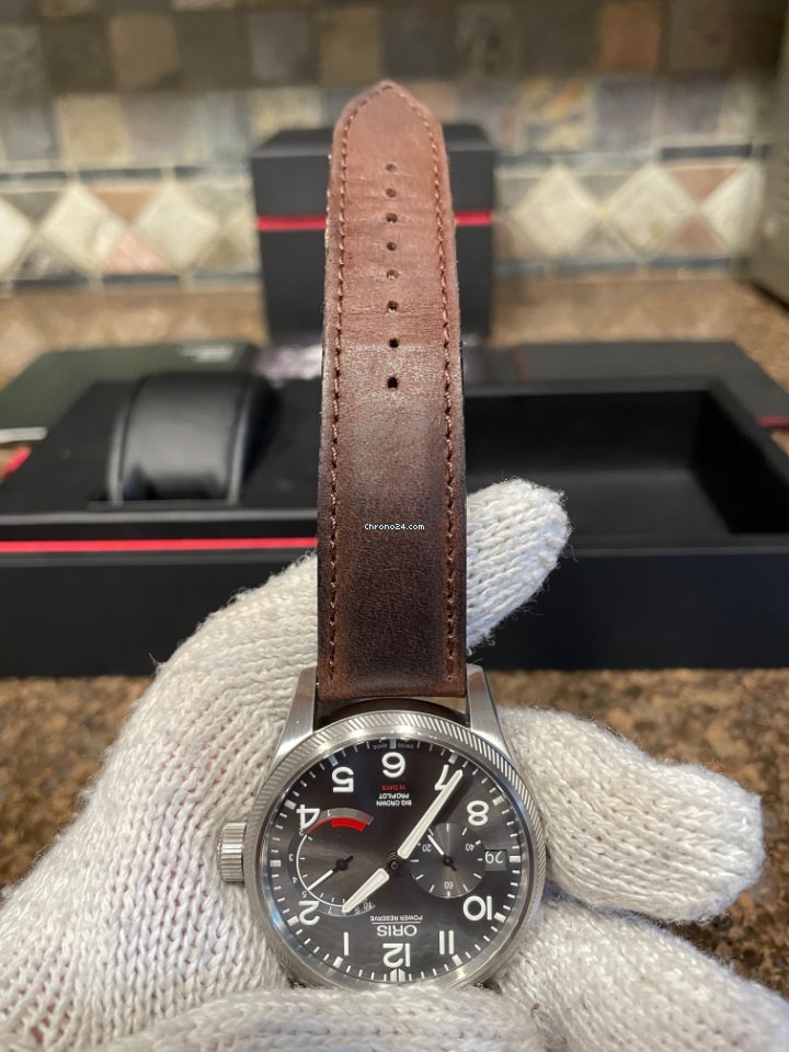 Oris Big Crown ProPilot Calibre 111 Mens watch Unisex Manual winding Steel 01 111 7711 4163-Set 1 22 72FC 7