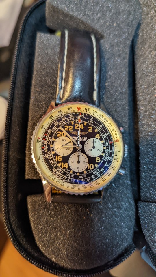 Breitling Navitimer Cosmonaute Mens watch Unisex Manual winding Steel A12023 7