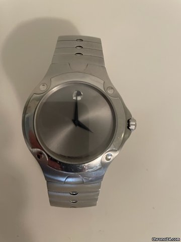 Movado Mens watch Unisex Quartz Steel 84G11892 (100416) 7