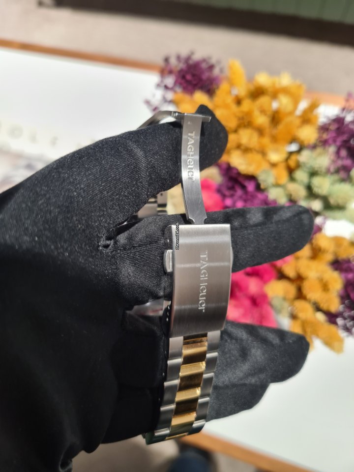 TAG Heuer Aquaracer Mens watch Unisex Automatic Gold Steel CAP2120 7