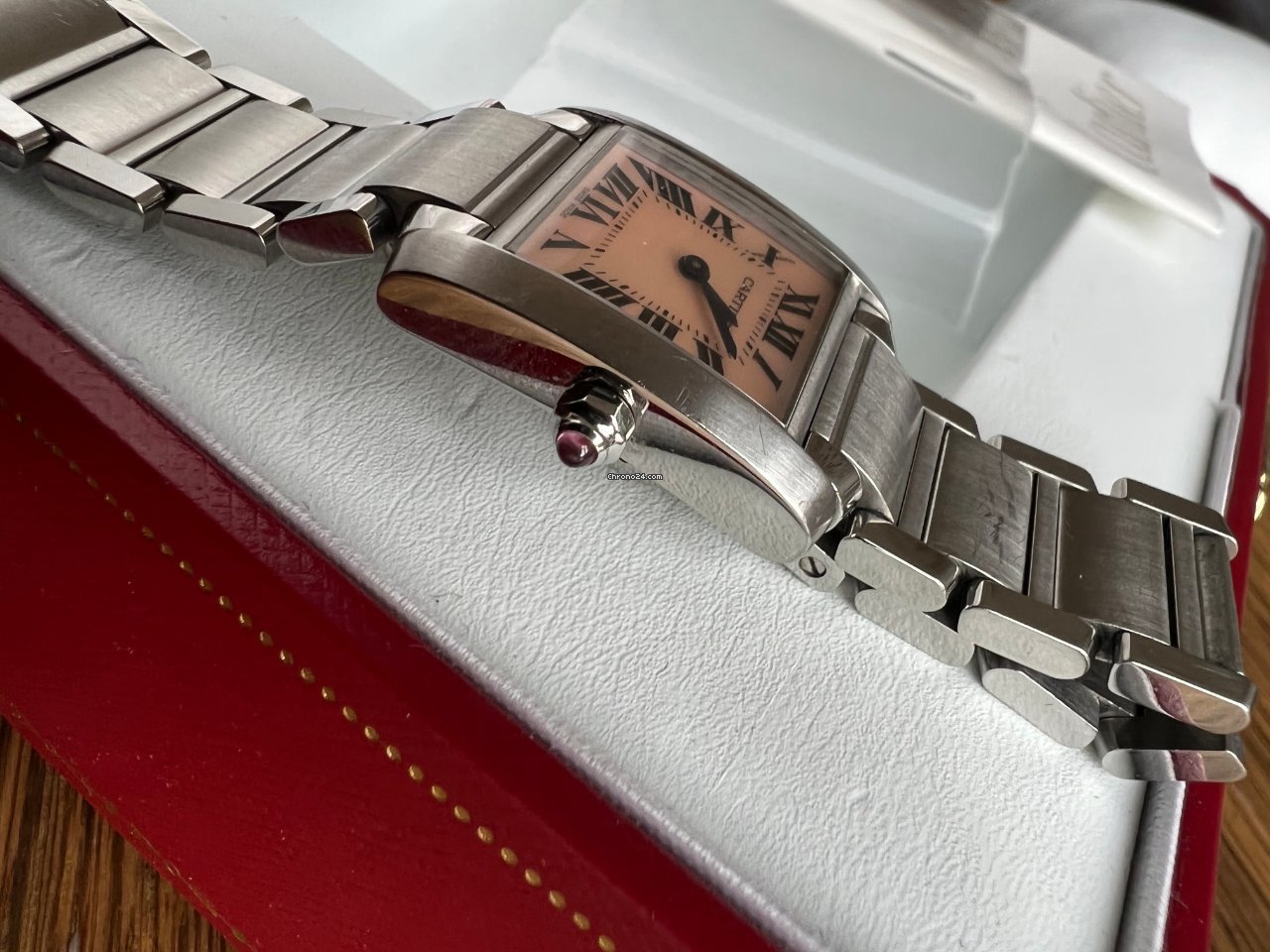 Cartier Tank Francaise Womens watch Quartz Steel 2384 7