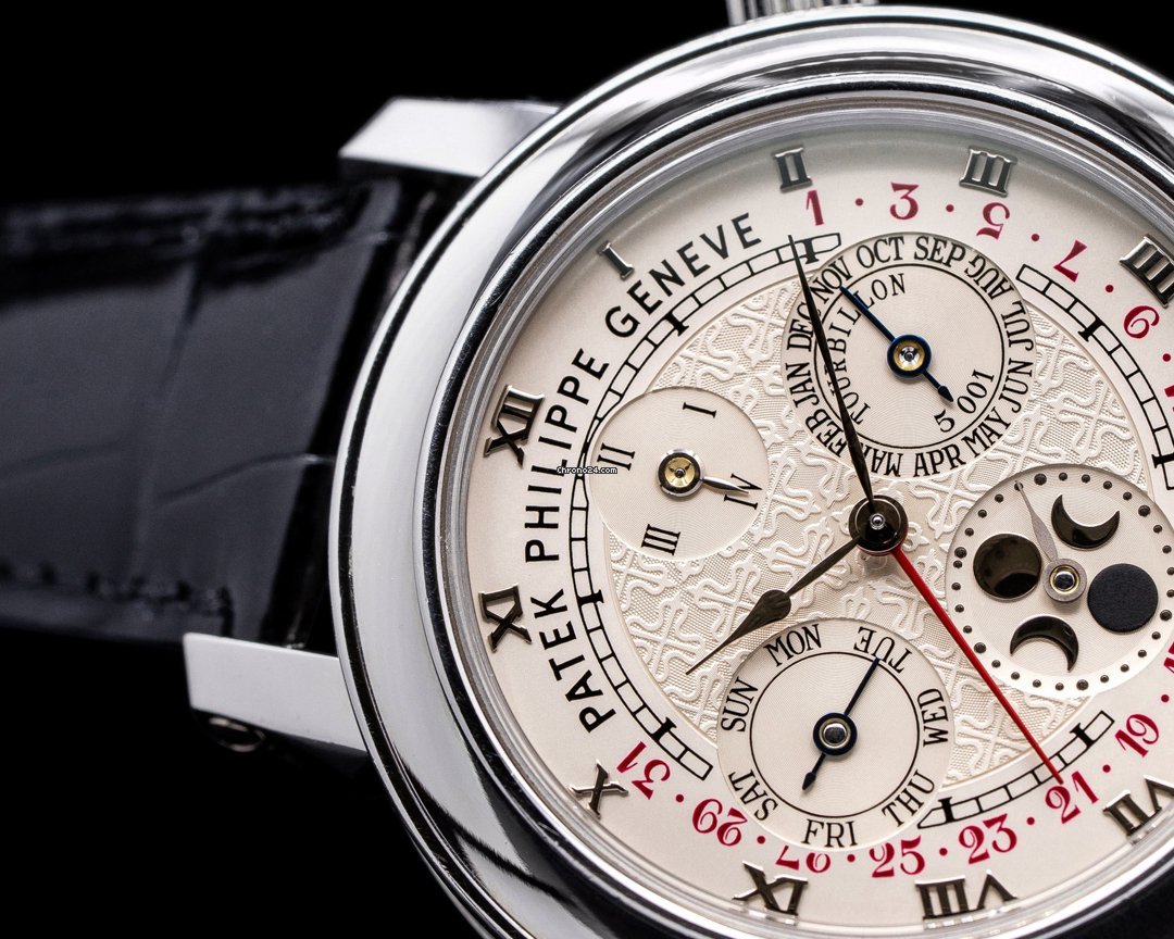 Patek Philippe Mens watch Unisex Automatic Platinum 5002P-001 7