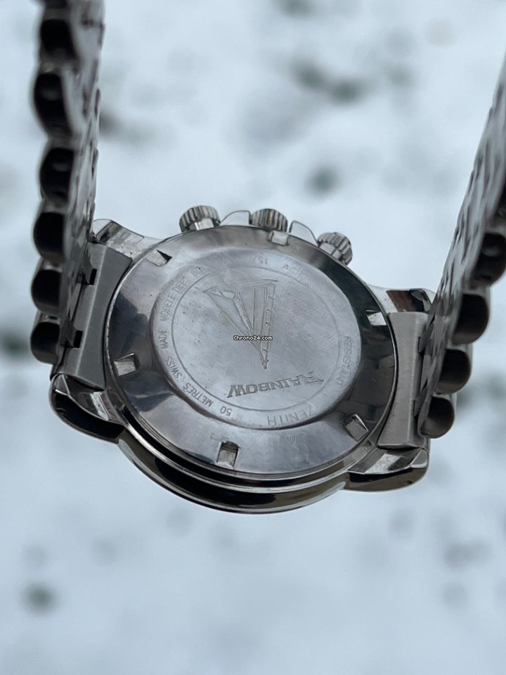 Zenith El Primero Chronograph Automatic Steel 01.0360.400 7