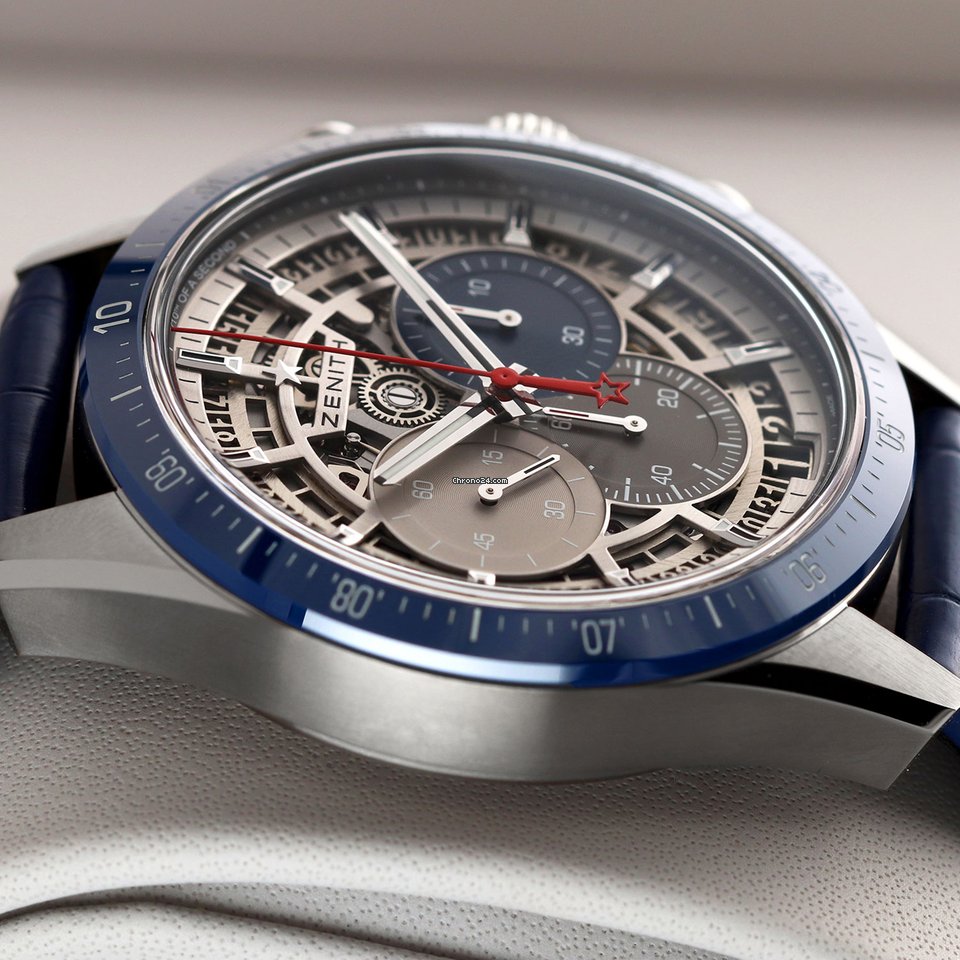 Zenith El Primero Chronomaster Mens watch Unisex Automatic Titanium 95.3002.3600 69.c818 7