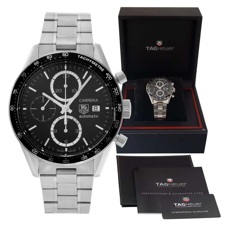 TAG Heuer Carrera Calibre 16 Mens watch Unisex Automatic Steel CV2010-1 7