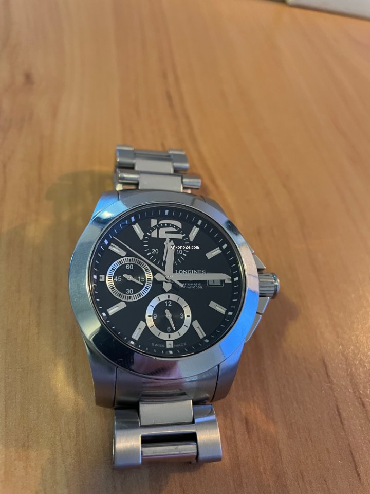 Longines Conquest Mens watch Unisex Automatic Steel L3.662.4 7
