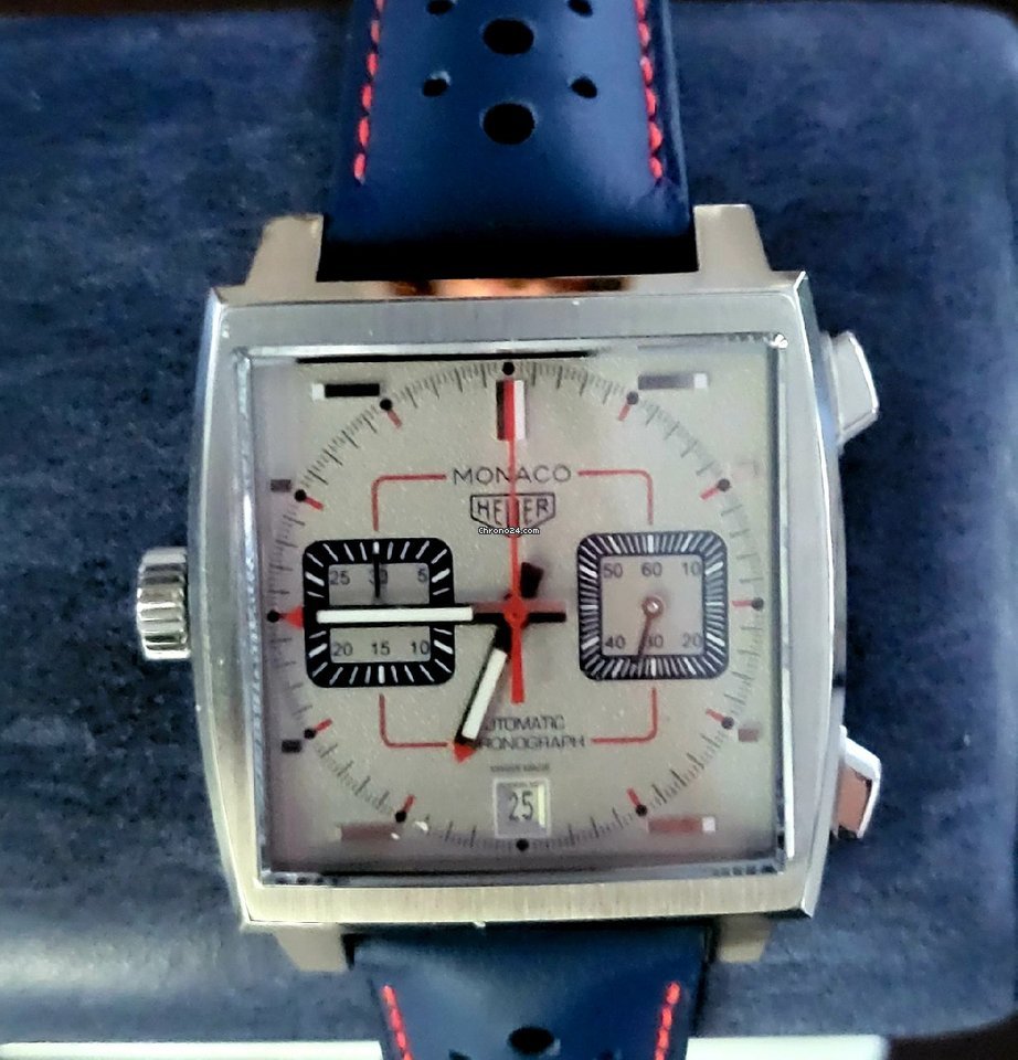 TAG Heuer Monaco Mens watch Unisex Automatic Steel CAW211X.FC6468 7