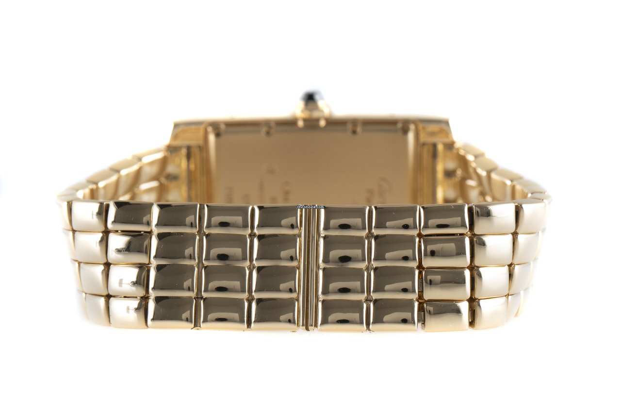 Cartier Tank Americaine Mens watch Unisex Quartz Yellow gold 1716 7