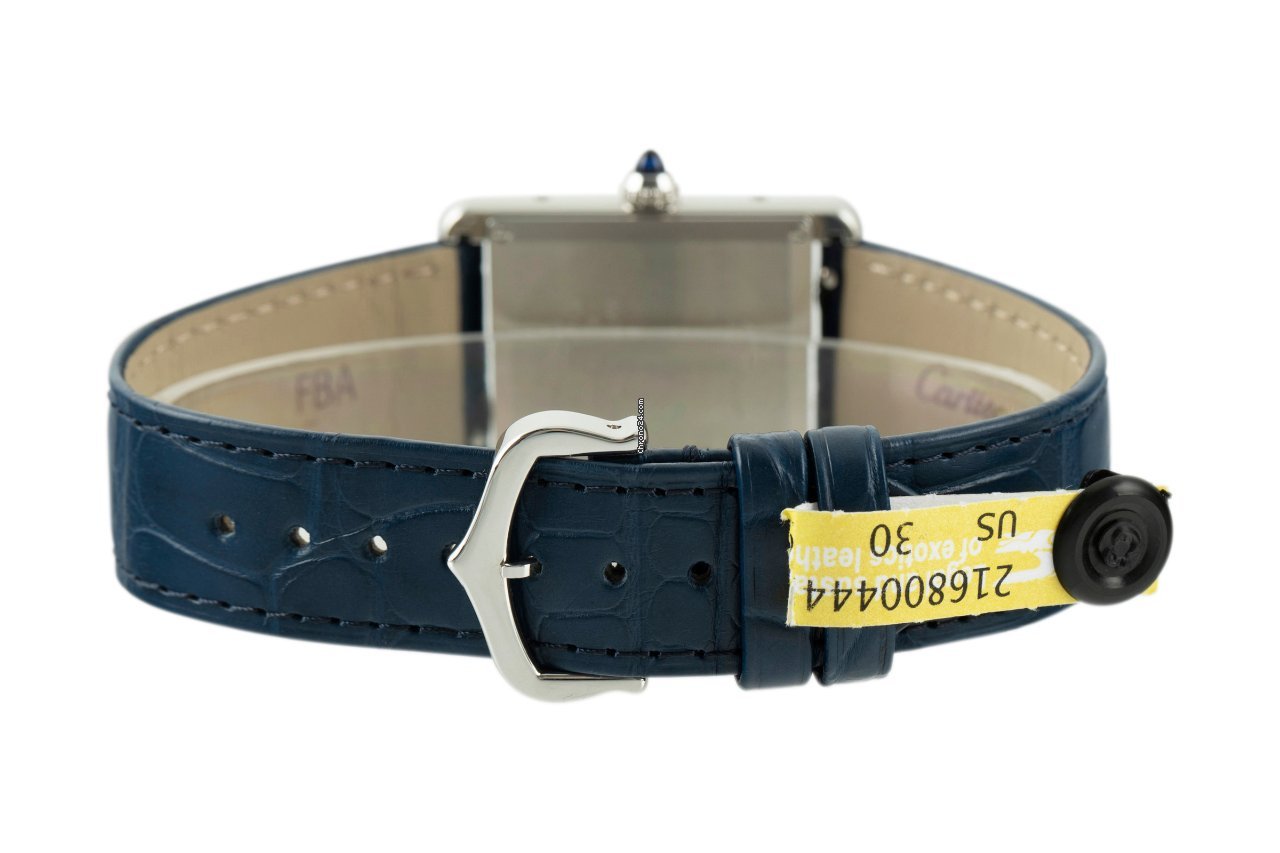 Cartier Tank Mens watch Unisex Quartz Steel WSTA0055 7