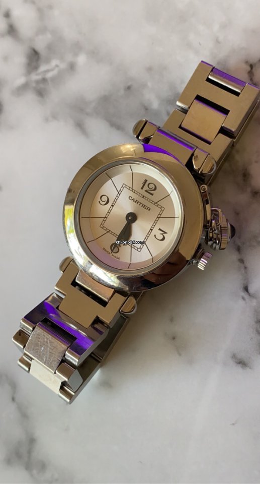 Cartier Pasha Womens watch Quartz Steel W3140007 7