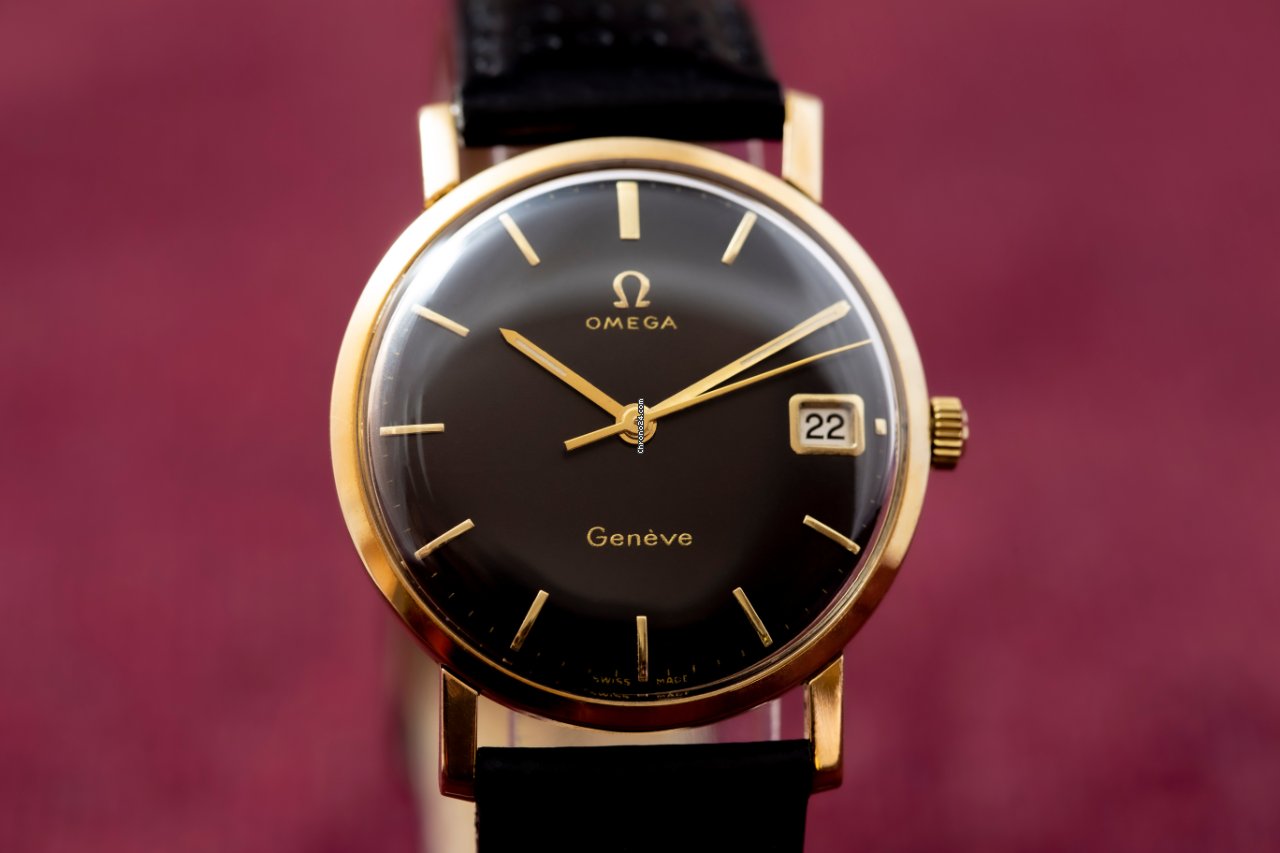 Omega Geneve Mens watch Unisex Manual winding Rose gold 974 7