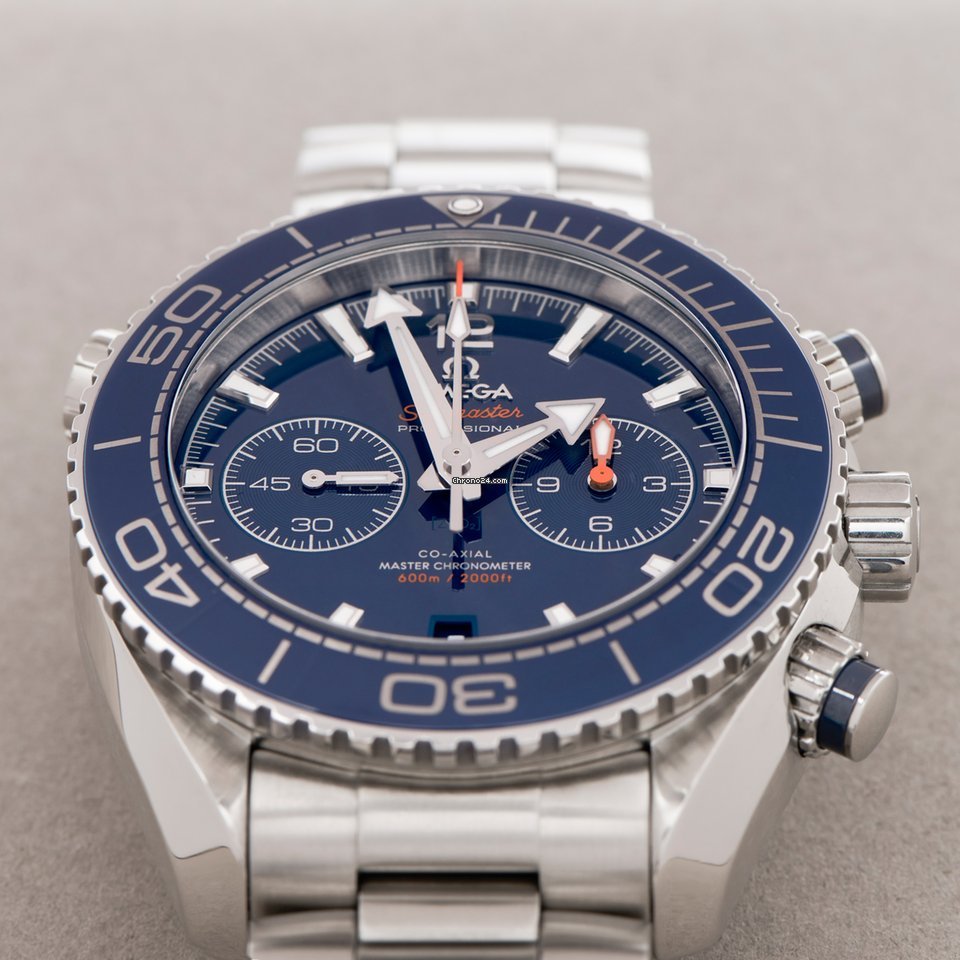 Omega Seamaster Planet Ocean Chronograph Mens watch Unisex Automatic Steel 21530465103001 7