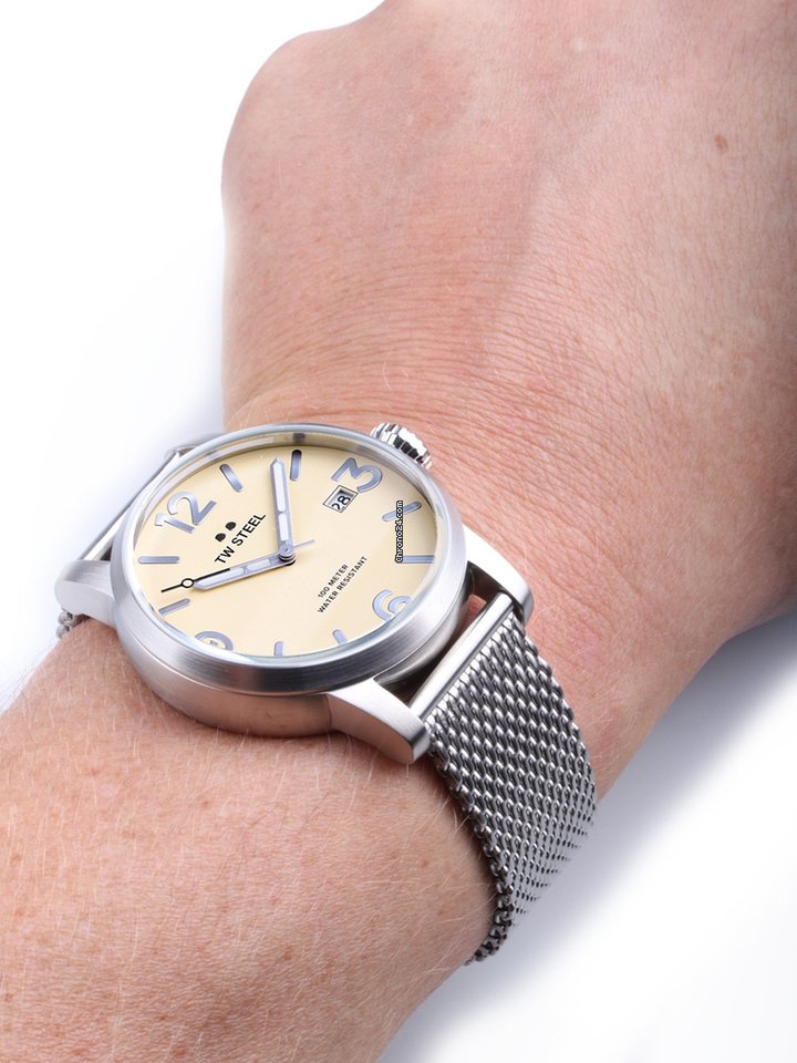TW Steel Mens watch Unisex Quartz Steel MB1 7