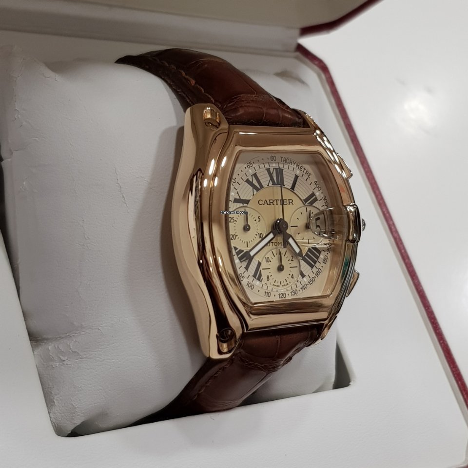 Cartier Roadster Mens watch Unisex Automatic Yellow gold 2619 7