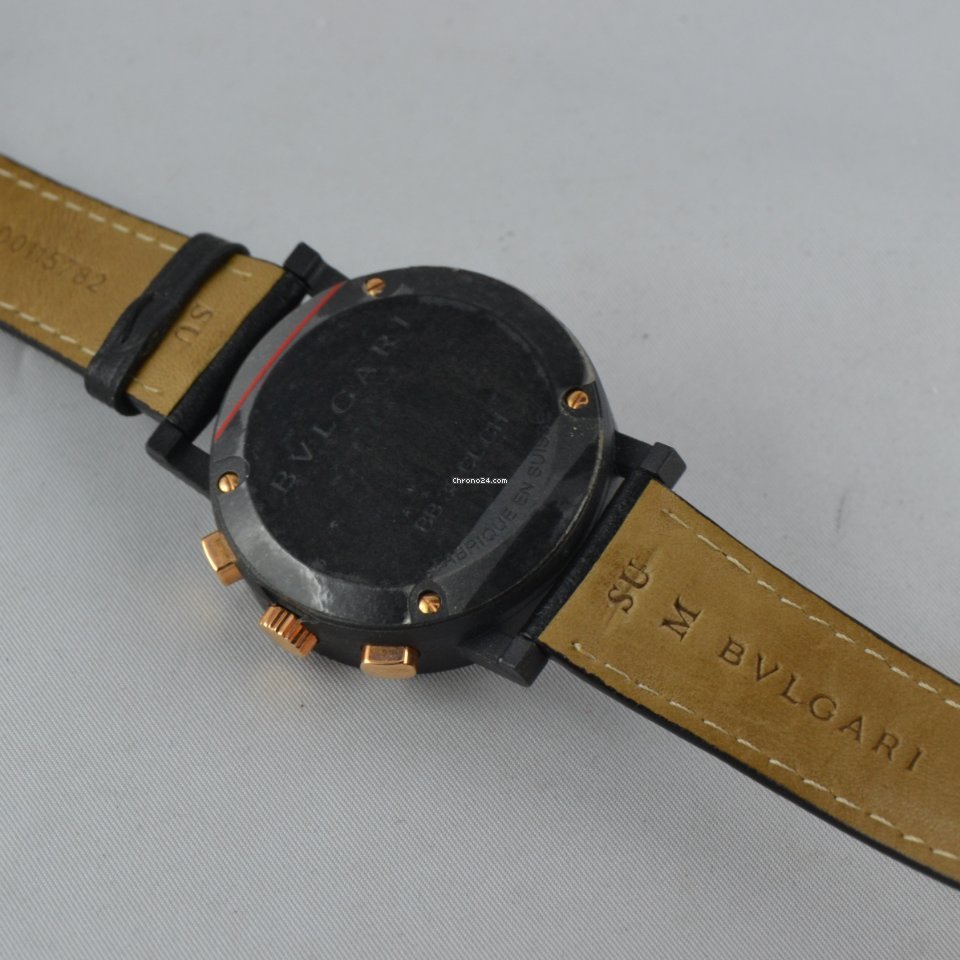 Bulgari Bulgari Mens watch Unisex Quartz Carbon BB 38 CL CH 7