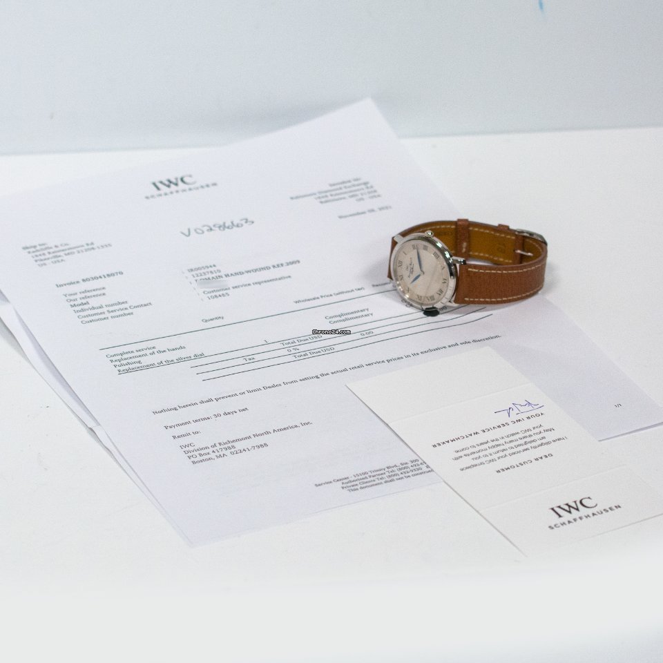 IWC Portofino Mens watch Unisex Manual winding Platinum IW2009 7