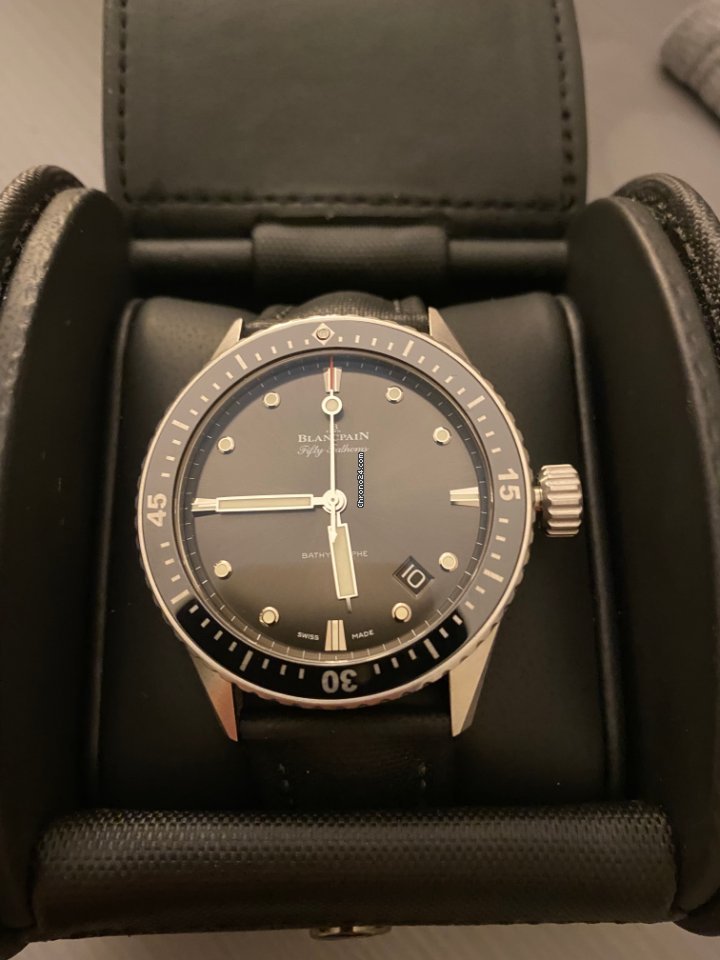 Blancpain Fifty Fathoms Bathyscaphe Mens watch Unisex Automatic 5000 1110 B52A 7