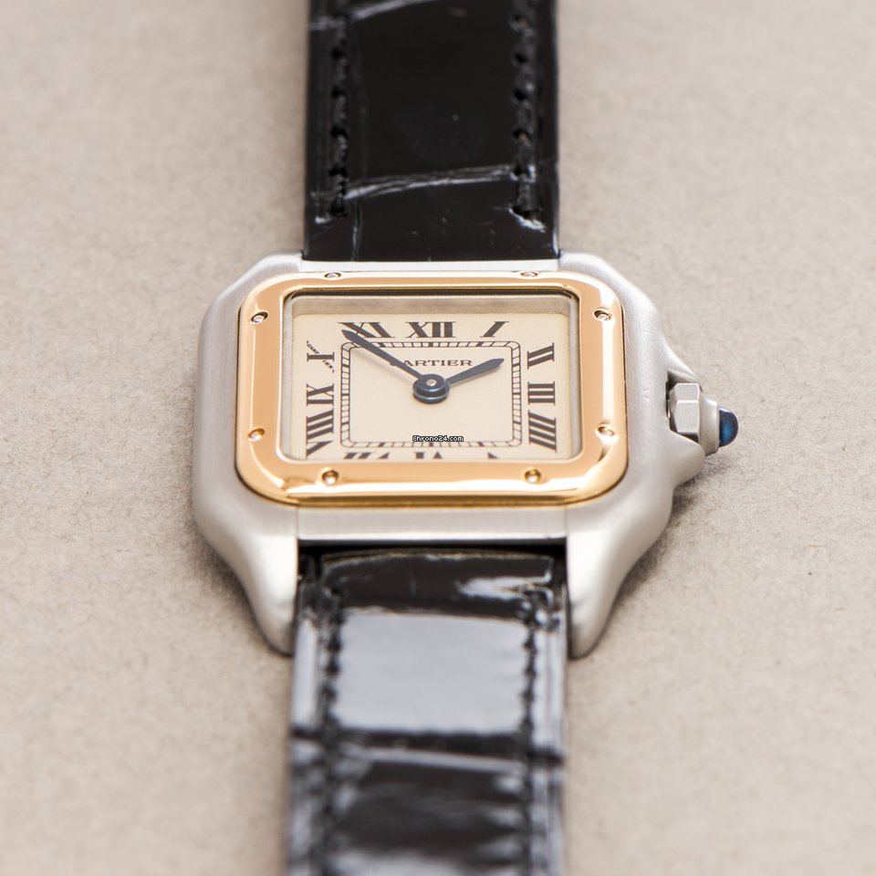Cartier Panthere Womens watch Quartz Gold Steel 1120 7
